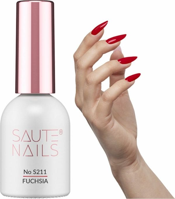 SAUTE Nails Roze UV/LED Gellak 8ml. - S211 Fuchsia