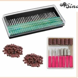 SINA Professionele Freesmachine Manicure Pedicure Nagelfrees Nagels Design Grijs