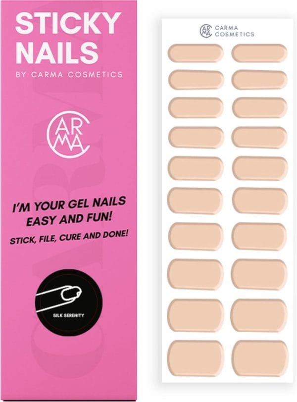 Sticky nails silk serenity (gelpolish stickers)