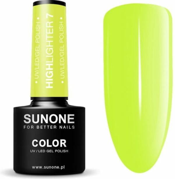 Sunone uv/led gellak 5ml. Highlighter 7
