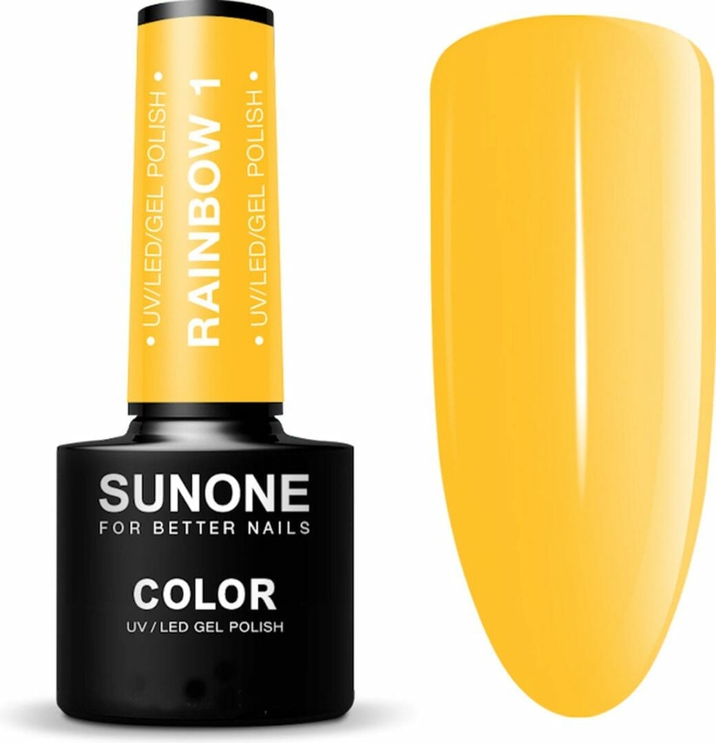Sunone uv/led gellak 5ml. Rainbow 1 Sunone uv/led gellak 5ml. Rainbow 1