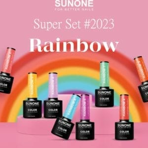 SUNONE UV/LED Gellak Rainbow Super Set Compleet 8 Kleuren #2023