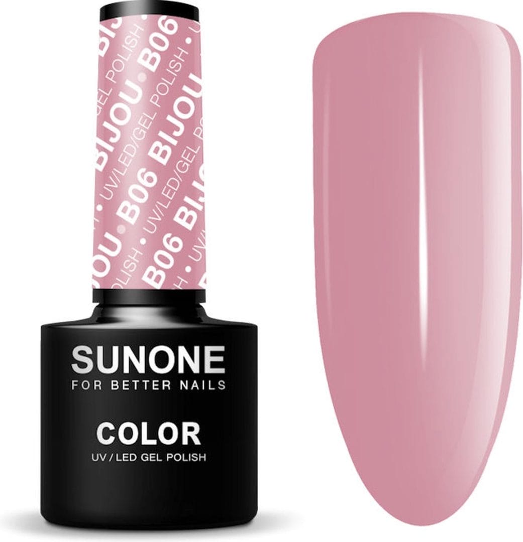 Sunone uv/led hybride gellak 5ml. - b06 bijou Sunone uv/led hybride gellak 5ml. - b06 bijou