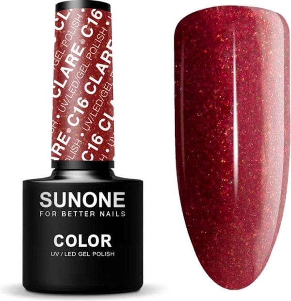 Sunone uv/led hybride gellak 5ml. - c16 clare