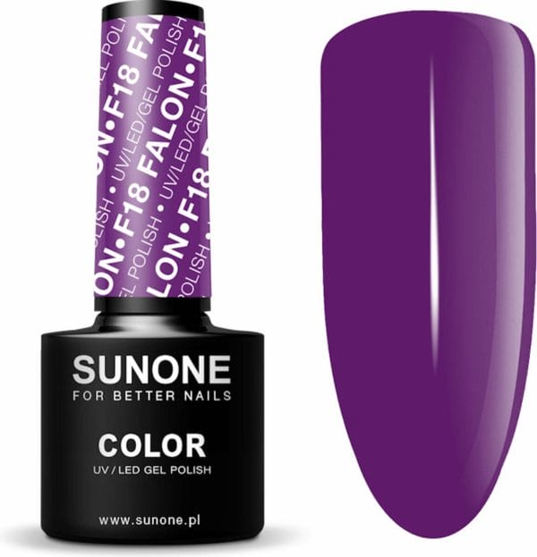 Sunone uv/led hybride gellak 5ml. - f18 falon