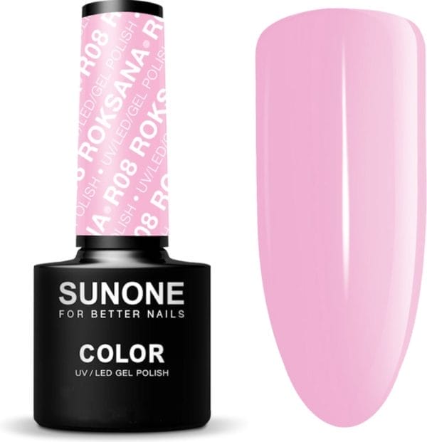 Sunone uv/led hybride gellak 5ml. - r08 roksana