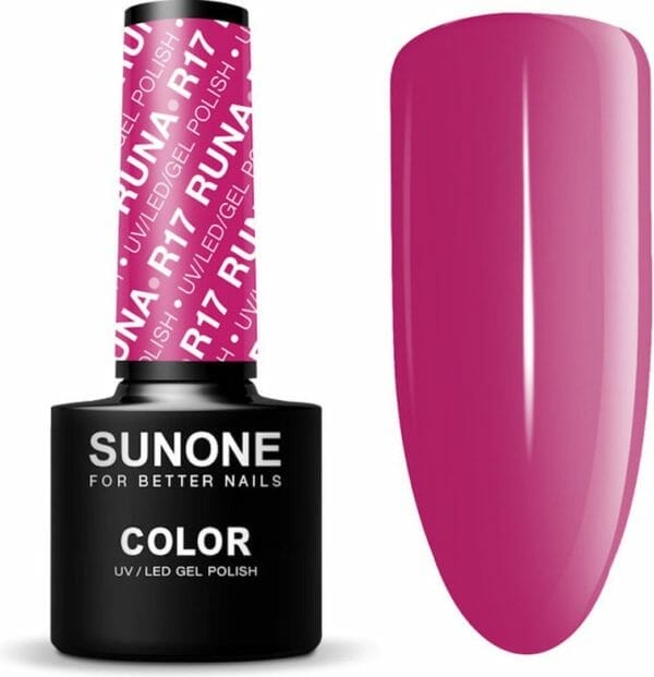 Sunone uv/led hybride gellak 5ml. - r17 runa