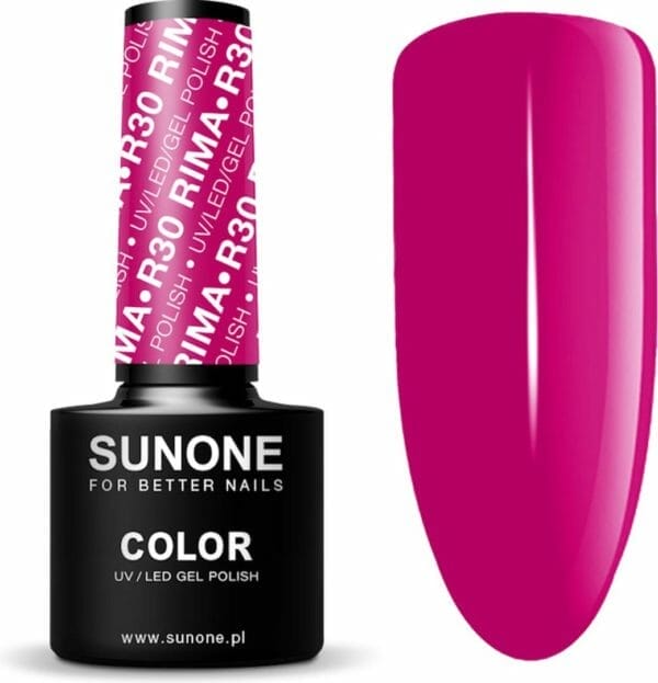 Sunone uv/led hybride gellak 5ml. - r30 rima