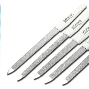 Saffier nagelvijl, 5 stuks, dubbelzijdige manicure, pedicure, natuurlijke nagels, hand en voet, nagelvijl, fijn/grof