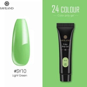 Saviland - Acrylgel - Polygel - Kleur Light Green - Nail Art
