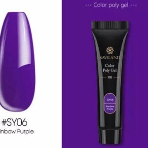 Saviland - Acrylgel - Polygel - Kleur Purple - Nail Art
