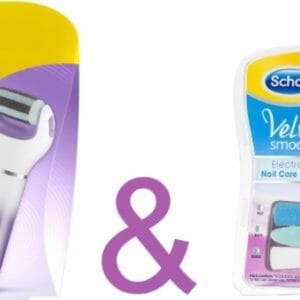 Scholl Elektrisch Velvet Smooth + Scholl Elektrisch Nagelvijl - Nagelbehandeling - Eeltverwijderaar - Scholl - Nagelverzorging - Huidverzorging - Nagelvijl - Voetverzorging - Eeltverwijderaar.