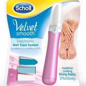 Scholl Velvet Smooth - Elektrisch Nagelvijl Roze -1 stuk