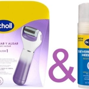 Scholl Velvet Smooth & Dr. Scholl's zware gebarsten hielreparatiebalsem 70 g met 25% ureum voor droge - Scholl - Voetverzorging - Huidverzorging - Creme - Voetcrem - Cream.