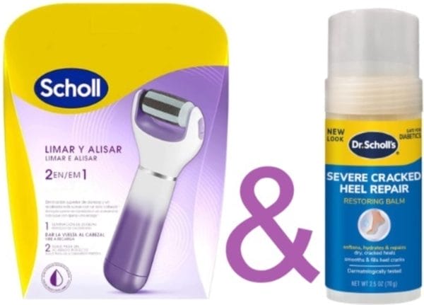 Scholl velvet smooth & dr. Scholl's zware gebarsten hielreparatiebalsem 70 g met 25% ureum voor droge - scholl - voetverzorging - huidverzorging - creme - voetcrem - cream.