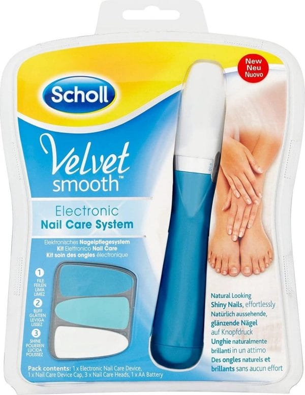 Scholl velvet smooth nail care system