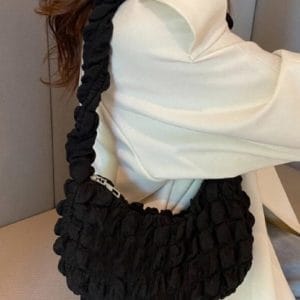 Schoudertas - Handtas - hippie - dames - unisex - schoudertas dames- schoudertassen - handtassen dames - handtas met koord - hand en schoudertas - draadloze powerbank