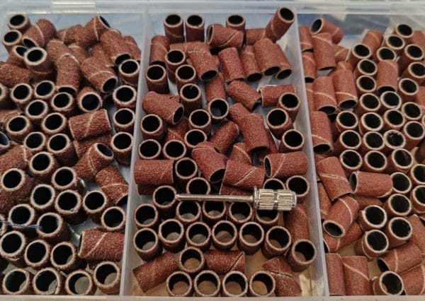 Schuurrolletjes voor pedicure 210 stuks