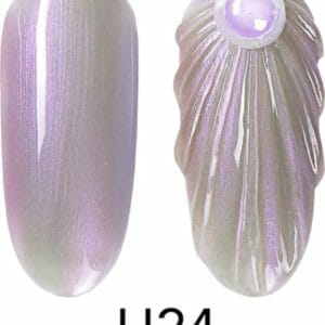 Seashell gellak U24 - Nailart - Mermaid gellak - Nagelverzorging - Nagelstyliste - Nagel accessoires - Nails - Nailart - Gelnagels