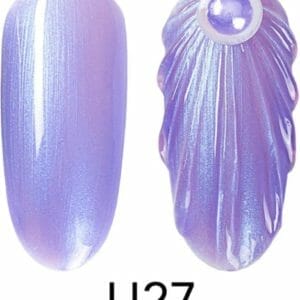 Seashell gellak U27 - Nailart - Mermaid gellak - Nagelverzorging - Nagelstyliste - Nagel accessoires - Nails - Nailart - Gelnagels