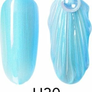 Seashell gellak U30 - Nailart - Mermaid gellak - Nagelverzorging - Nagelstyliste - Nagel accessoires - Nails - Nailart - Gelnagels
