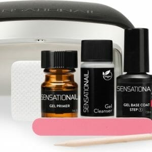 Sensationail Gel Manicure Kit - Scarlet Red