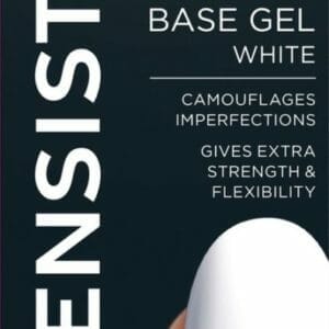 Sensista Rubber Base Gel White - Gellak - Wit