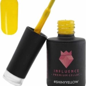 #Shinyyellow - Influence Gellac - UV/LED Gellak - Gel nagellak - Gel lak - Geel - 10 ml