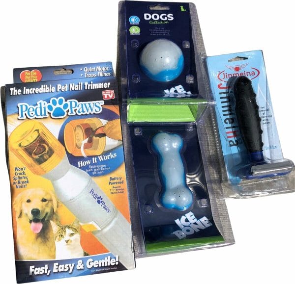 Shopaxo ijsbot - Ijsbal - Hondenkam - Nagelvijl - hond - speelgoed - Verkoeling - Speeltje - Ice - Bone - Ball - Fun - hitte