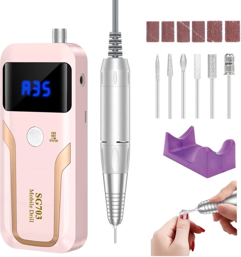 Elektrische nagelvijl - sitl for you draagbare nagelfrees - manicure & pedicure set - 35000 rpm Sitl for you elektrische nagelvijl - draagbare nagelfrees - manicure & pedicure set - 35000 rpm