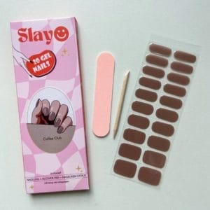 Slayo© - Gellak Stickers - Coffee Club - Nagelstickers - Gel Nail Wraps - Nail Art - LED/UV lamp nodig