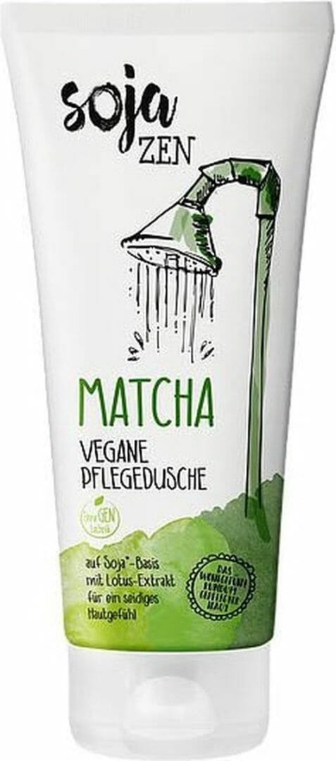 Sojazen matcha showergel 200 ml - douchegel op soja-basis - vegan - veganistische douchegel - shower gel