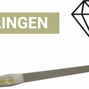 Solingen - Professionele Diamant Nagelvijl - 20CM - Altijd Mooie Nagels - Manicure & Pedicure - Duitse Kwaliteit - 5 Jaar Garantie