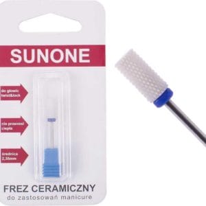 Sunone Keramische medium snijrol voor manicure en pedicure - blauw