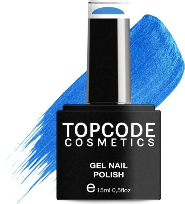 Topcode cosmetics gellak - caribbean sea - #mcbl15 - 15 ml - gel nagellak