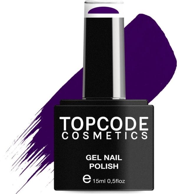 TOPCODE Cosmetics Gellak - Dark blue - #MCPU03 - 15 ml - Gel nagellak
