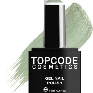 TOPCODE Cosmetics Gellak / Gel nagellak - Cambridge Blue - #MCNU68 - 15 ml - Gel nagellak