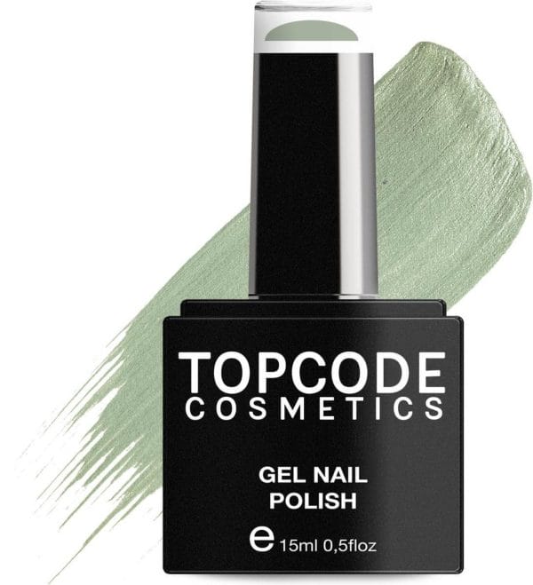 TOPCODE Cosmetics Gellak / Gel nagellak - Cambridge Blue - #MCNU68 - 15 ml - Gel nagellak