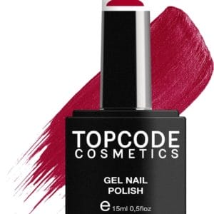 TOPCODE Cosmetics Gellak - Lipstick Red - #MCRE12 - 15 ml - Gel nagellak