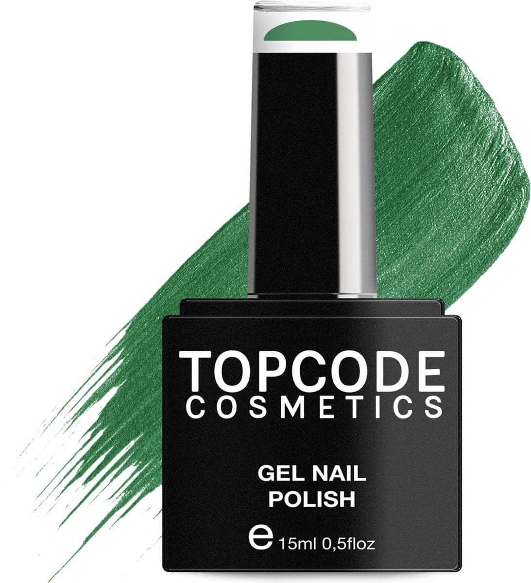 Groene gellak van topcode cosmetics - nilo green - mcbl59 - 15 ml - gel nagellak groen gellac Topcode cosmetics gellak - nilo green - #mcbl59 - 15 ml - gel nagellak
