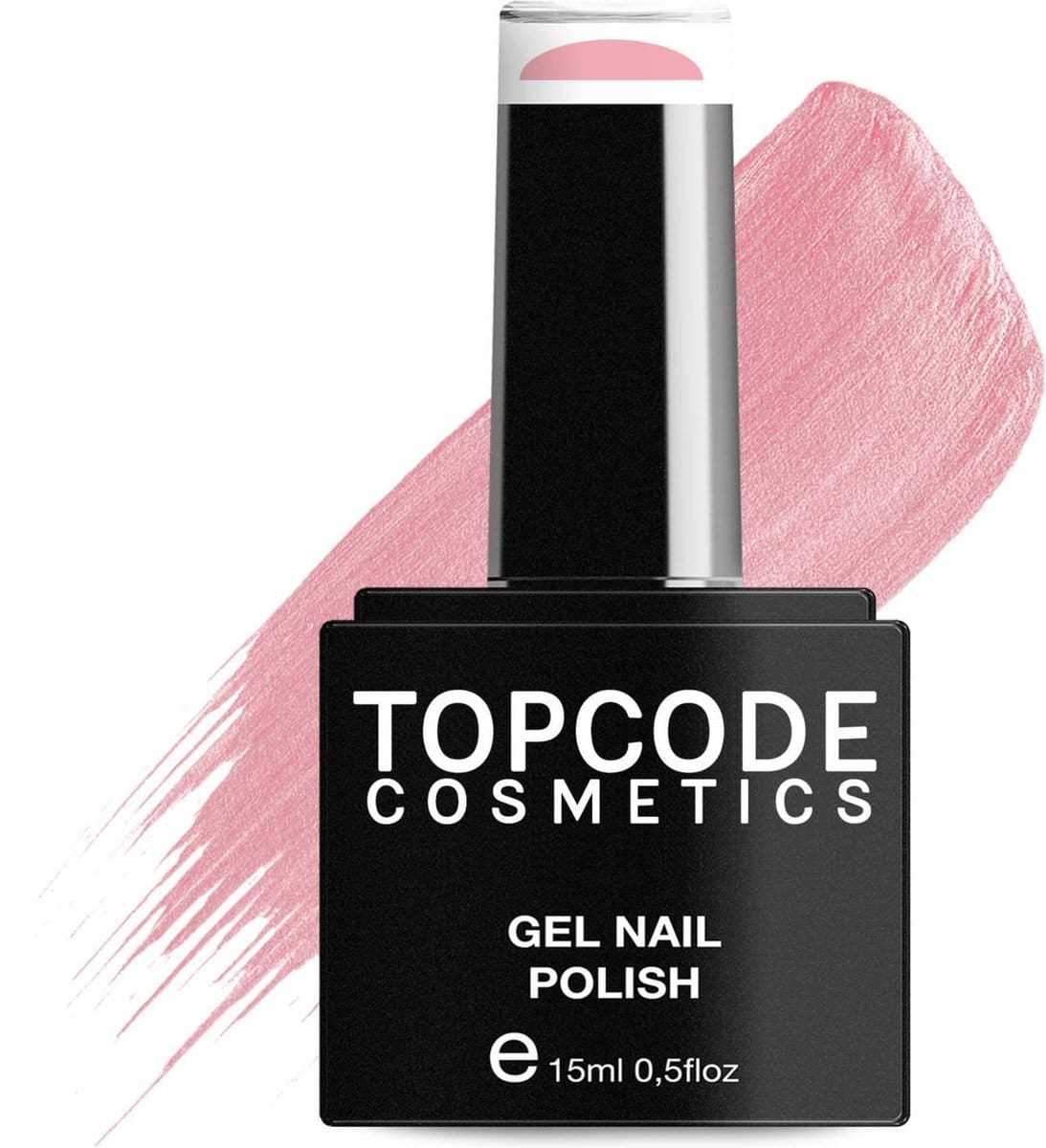 Roze gellak van topcode cosmetics - orchid pink - mcnu22 - 15 ml - gel nagellak nagellak roze gellac Topcode cosmetics gellak - orchid pink - #mcnu22 - 15 ml - gel nagellak