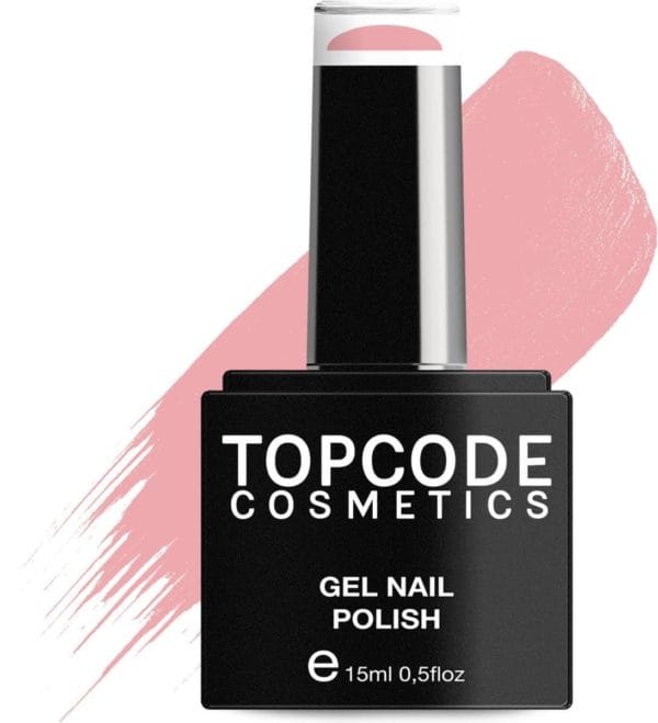 Topcode cosmetics gellak - piggy pink - #mcsu66 - 15 ml - gel nagellak