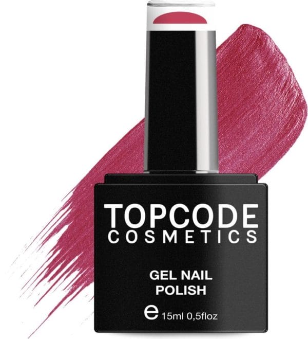Topcode cosmetics gellak - rusty red - #mcre22 - 15 ml - gel nagellak