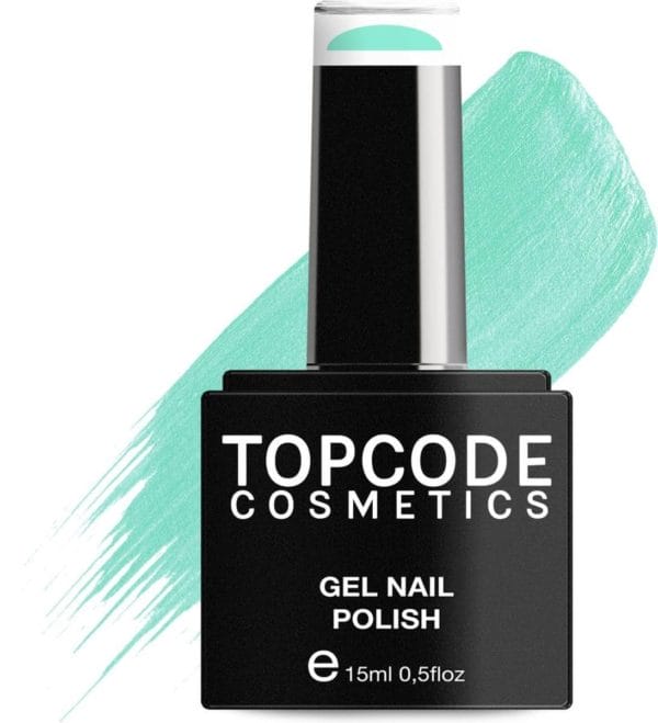 Topcode cosmetics gellak - turquoise green - #mcbl49 - 15 ml - gel nagellak