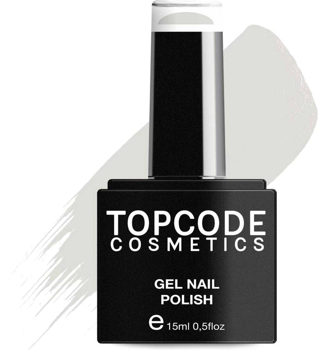 Gellak van topcode cosmetics - warm grey - mcnu48 - 15 ml - gel nagellak Topcode cosmetics gellak - warm grey - #mcnu48 - 15 ml - gel nagellak