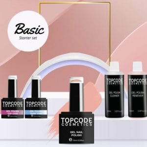 TOPCODE Cosmetics gellak starterspakket - Basic Starter Set - Gellak #MCBS03 - incl. 1 nude kleur