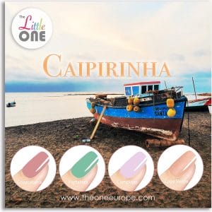 The Little One Caipirinha Color Gellak Set - 4-delig - 7ML - Rood, Groen,Roze kleuren - voor UV & LED lamp