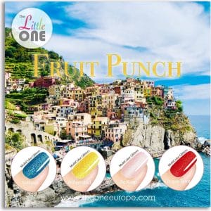The Little One Fruit Punch Color Gellak Set - 4-delig - 7ML - Rood, Roze, Geel, Blauw kleuren - Glitter - voor UV & LED lamp