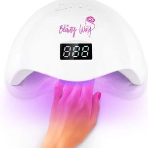 TheBeautyWay Nageldroger - voor Gelnagels - Geschikt voor elke Nagel Gellak - 24 LEDs