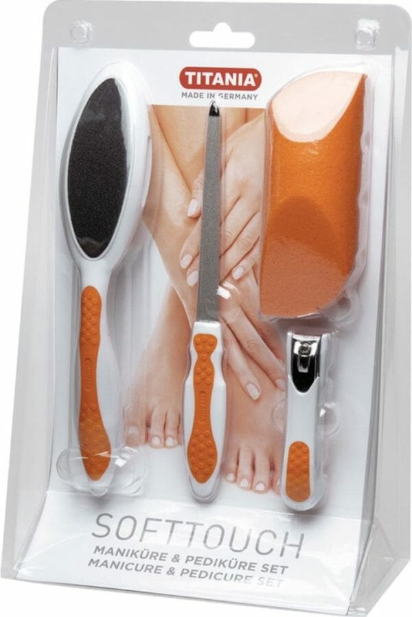 Titania pedicure set, 4 stuks